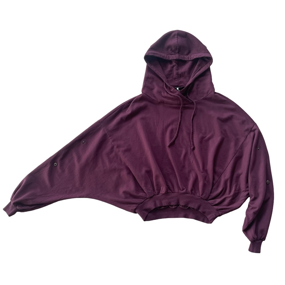 YFB Young Fabulous & Broke Maroon Long Sleeve Sweatshirt Women’s Size S/M. U